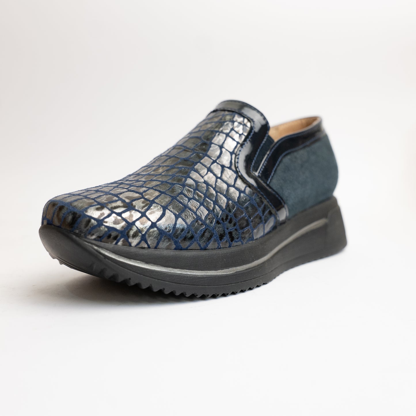 Dinelly 1143 Croco Azul