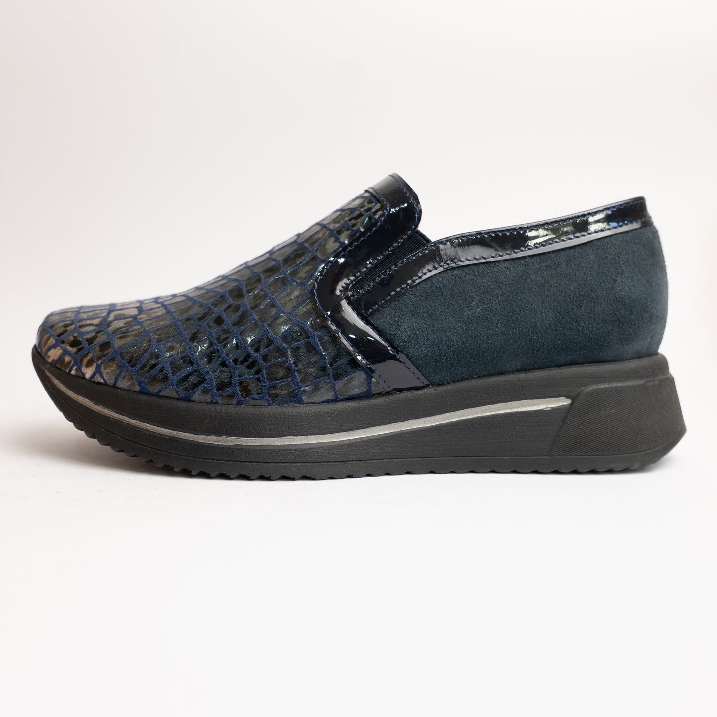 Dinelly 1143 Croco Azul