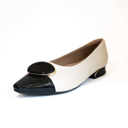 PICCADILLY 279010-1 Joanete Off White Black