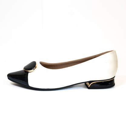 PICCADILLY 279010-1 Joanete Off White Black